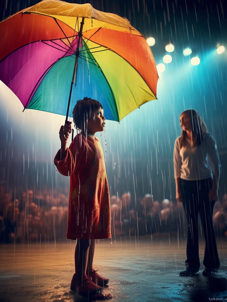 “孩子淋雨演出老师打伞观看”事件真实性辨析与教育公平探讨